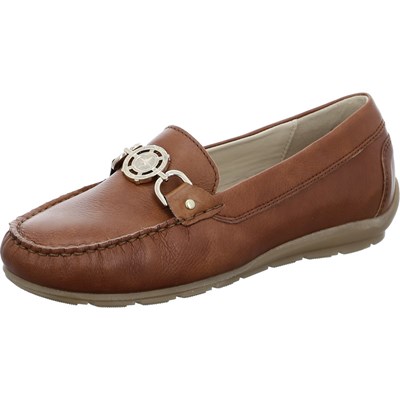 ARA Alabama cognac Loafers Dame Brune | KI4012376