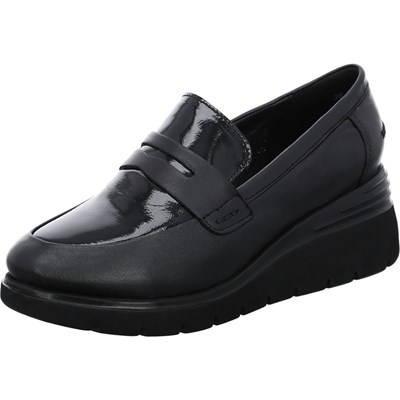 ARA Bari Loafers Dame Svarte | GX8142603