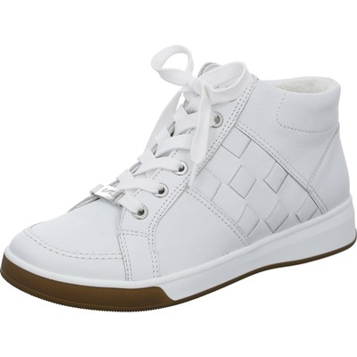 ARA High top Rom Snøresko Dame Hvite | UK9743580