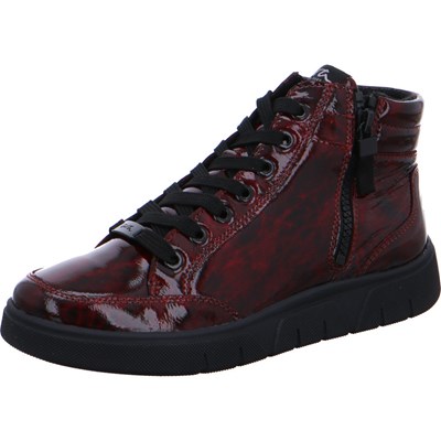 ARA High top Rom-Sports chianti Snøresko Dame Rød | RN7685032