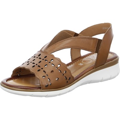 ARA Kreta cognac Sandaler Dame Brune | FK4725981