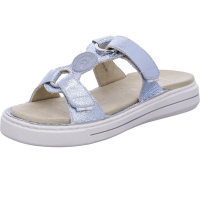 ARA Mules Courtyard aqua Mules Sko Dame Blå | ZX3786954