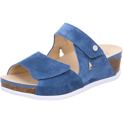 ARA Mules Norderney capri Mules Sko Dame Blå | JR2517349