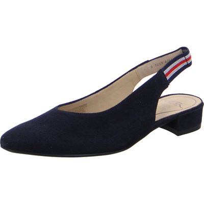 ARA Sling pumps Paris Court Sko Dame Blå | HP9583702