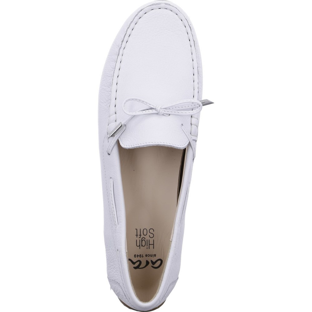 ARA Alabama Loafers Dame Hvite | QB6038917