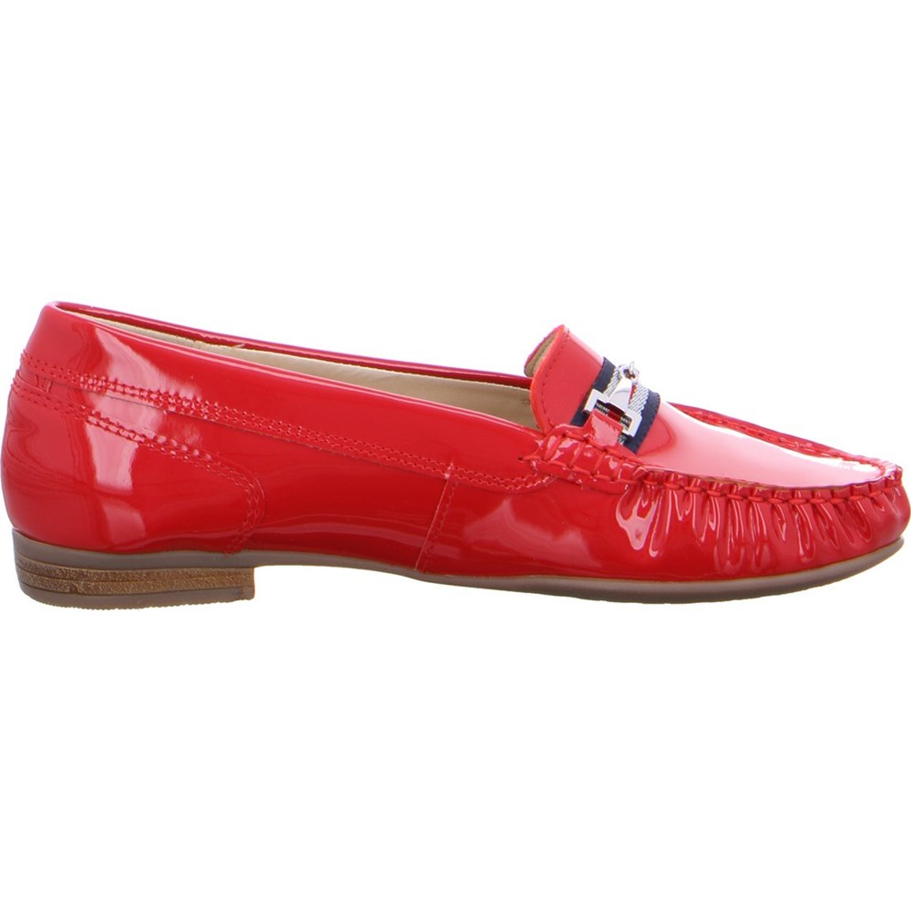 ARA Alabama Loafers Dame Rød | LW6879230