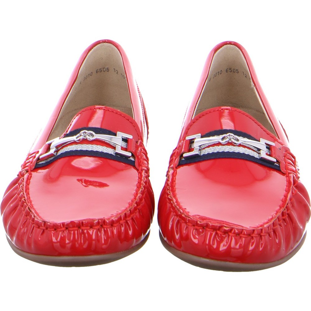 ARA Alabama Loafers Dame Rød | LW6879230