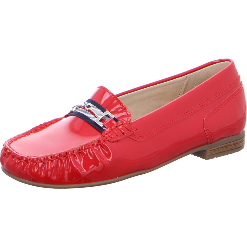 ARA Alabama Loafers Dame Rød | LW6879230