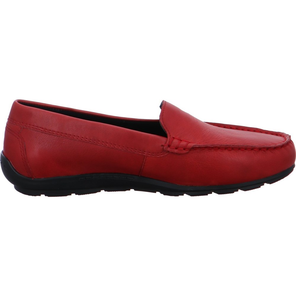 ARA Alabama Loafers Dame Rød | QI6103724