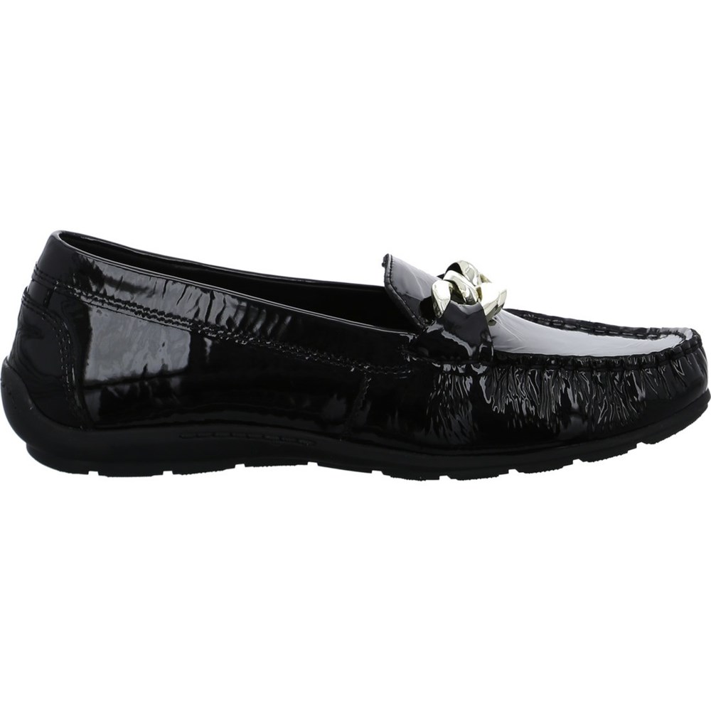 ARA Alabama Loafers Dame Svarte | WN0769421