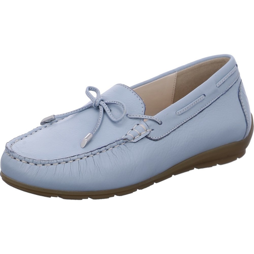 ARA Alabama aqua Loafers Dame Blå | AC7406392