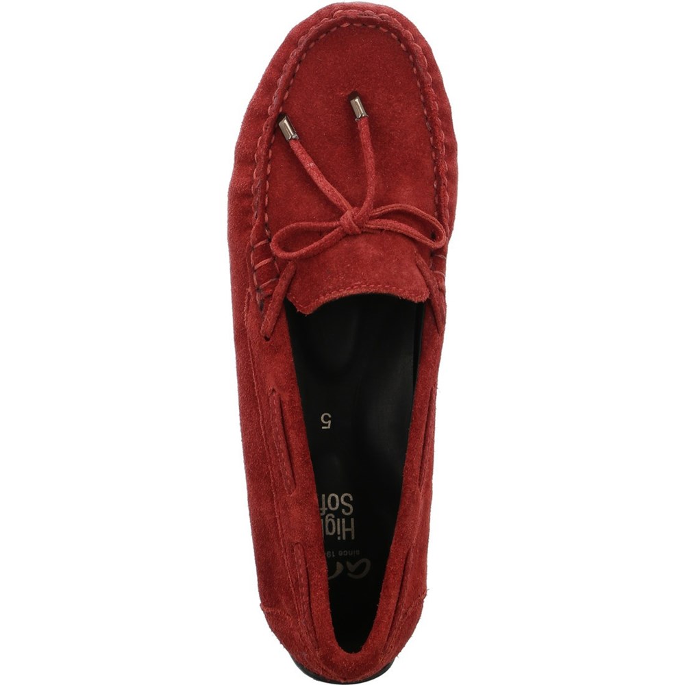 ARA Alabama chilli Loafers Dame Rød | ZV4103825