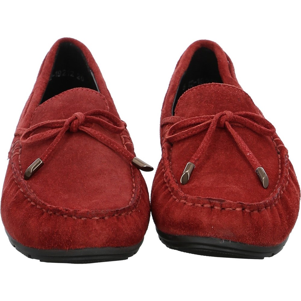 ARA Alabama chilli Loafers Dame Rød | ZV4103825