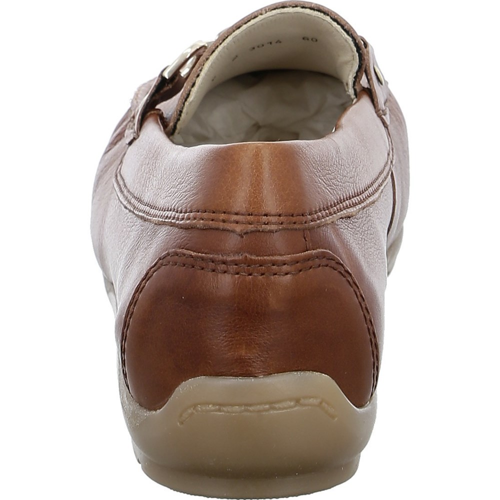 ARA Alabama cognac Loafers Dame Brune | KI4012376