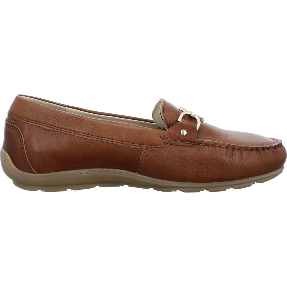 ARA Alabama cognac Loafers Dame Brune | KI4012376