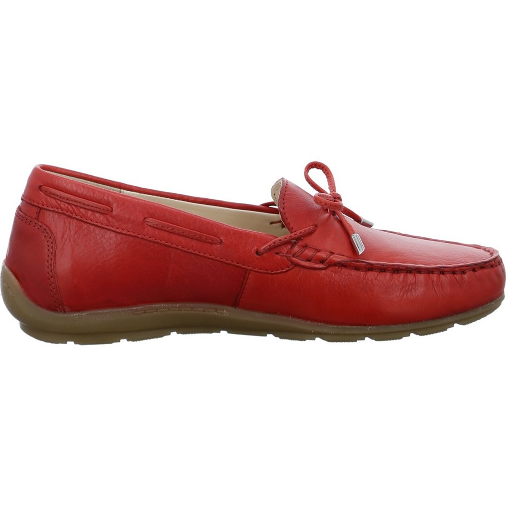 ARA Alabama flame Loafers Dame Rød | QV0346851