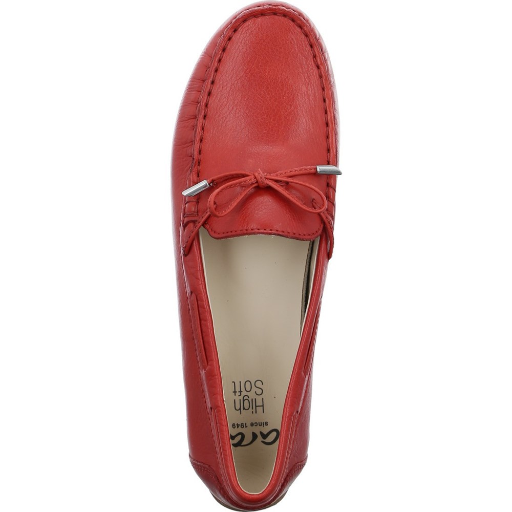 ARA Alabama flame Loafers Dame Rød | QV0346851