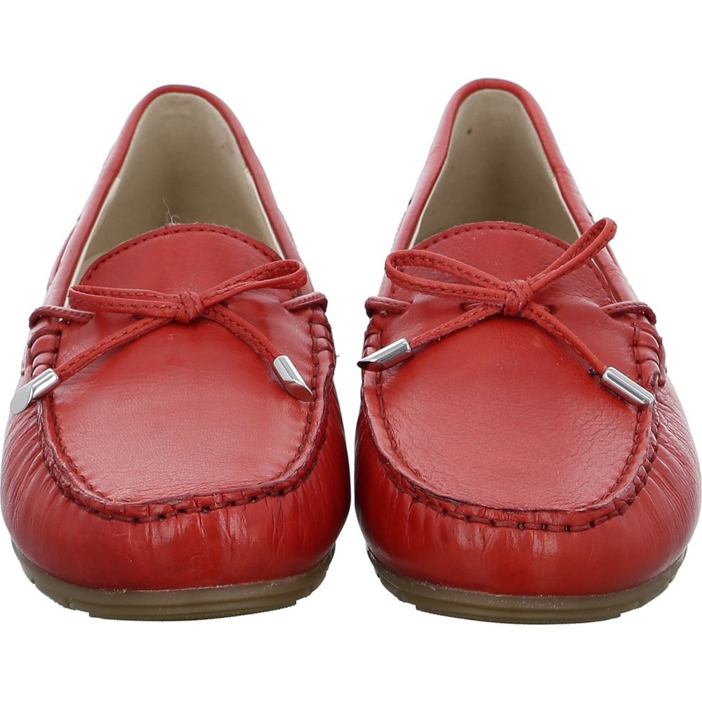 ARA Alabama flame Loafers Dame Rød | QV0346851