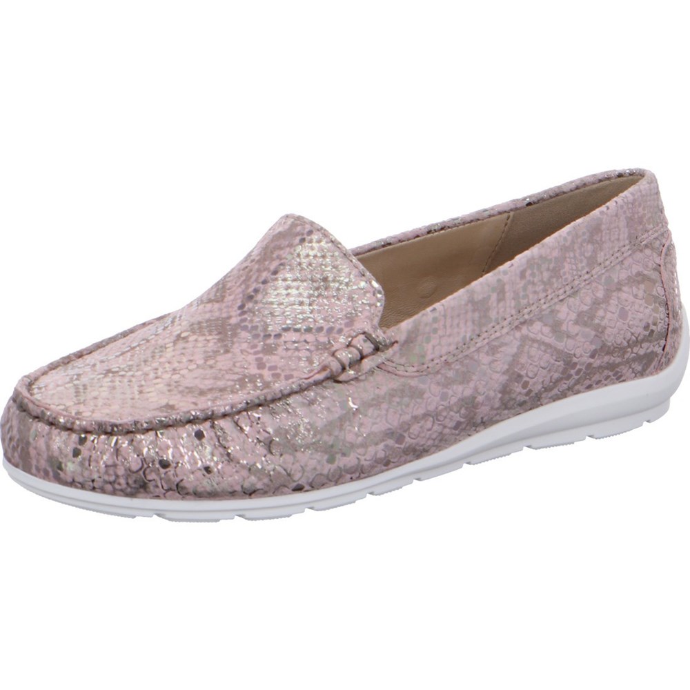 ARA Alabama powder Loafers Dame Beige | OQ8925704