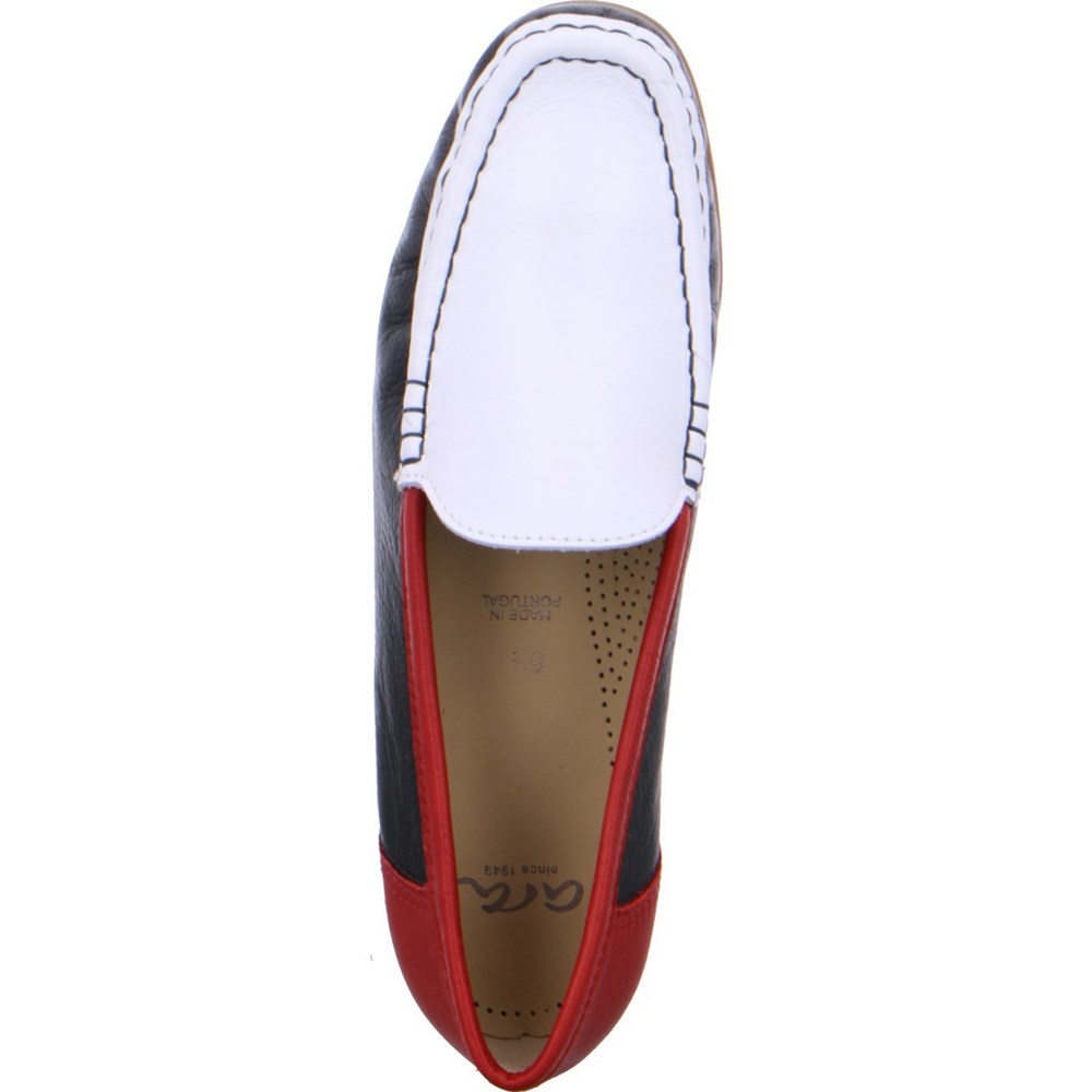 ARA Atlanta Loafers Dame Hvite | QC7369021