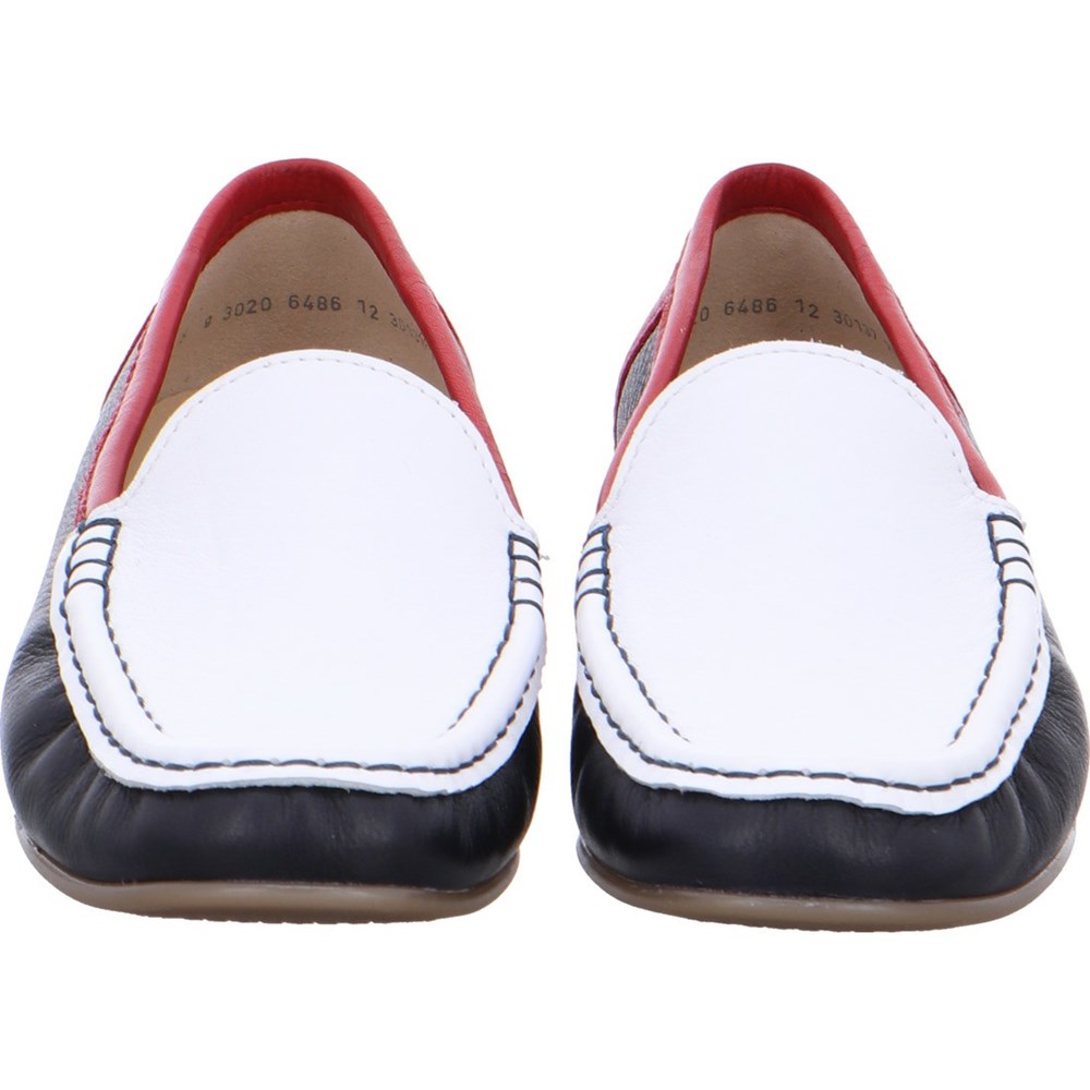 ARA Atlanta Loafers Dame Hvite | QC7369021