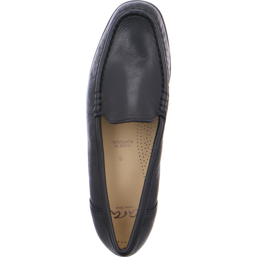 ARA Atlanta Loafers Dame Svarte | VI9675210