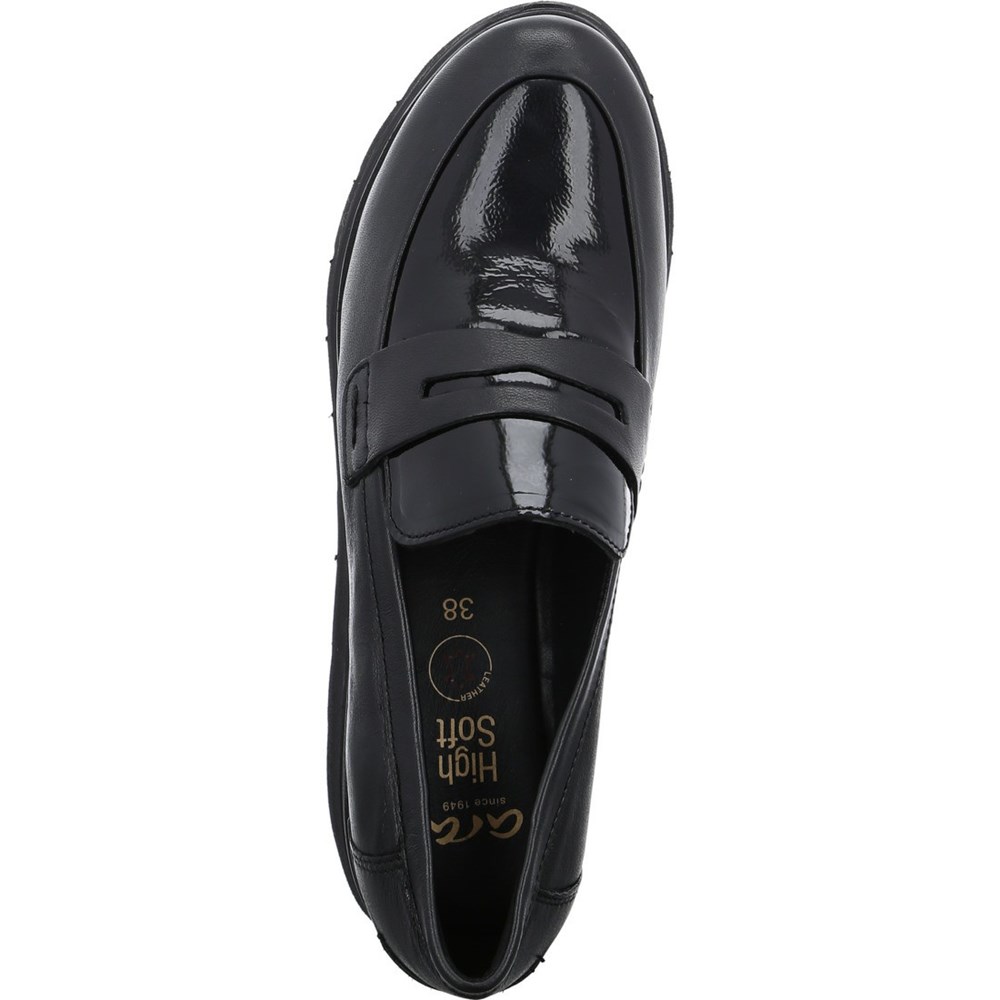 ARA Bari Loafers Dame Svarte | GX8142603