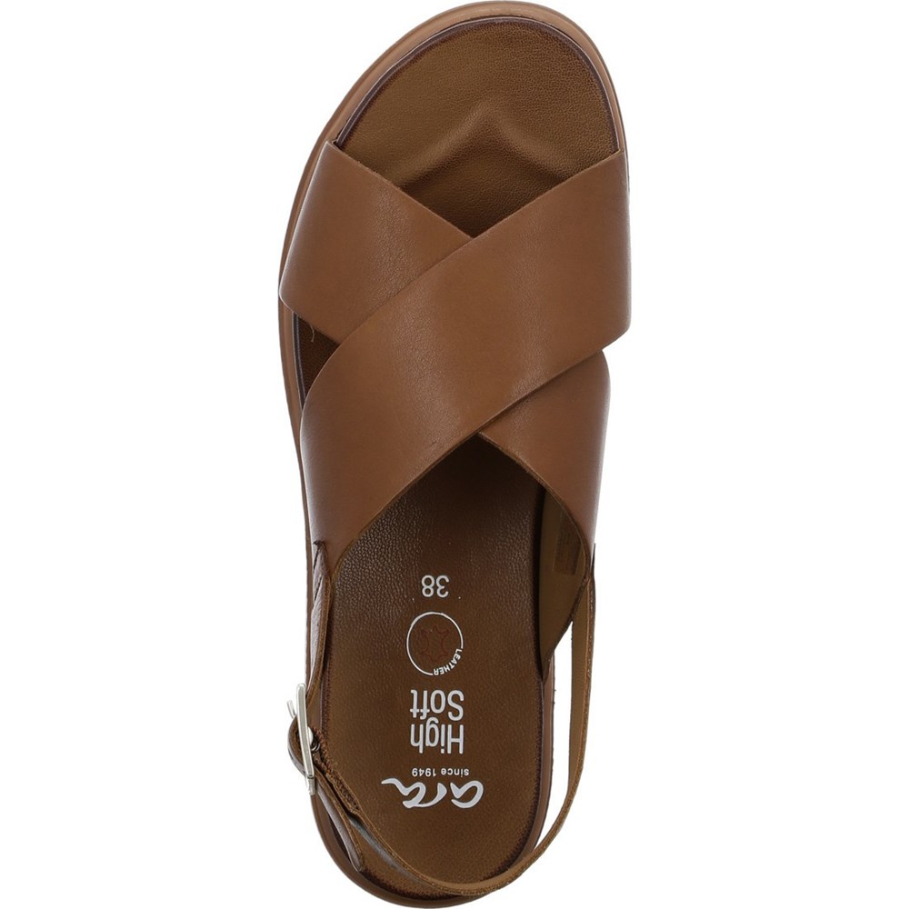 ARA Bilbao cognac Sandaler Dame Brune | KE5287361