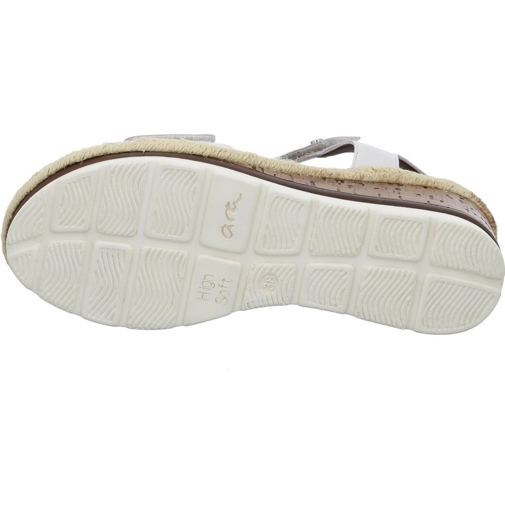 ARA Cadiz Sandaler Dame Hvite | AX6928345