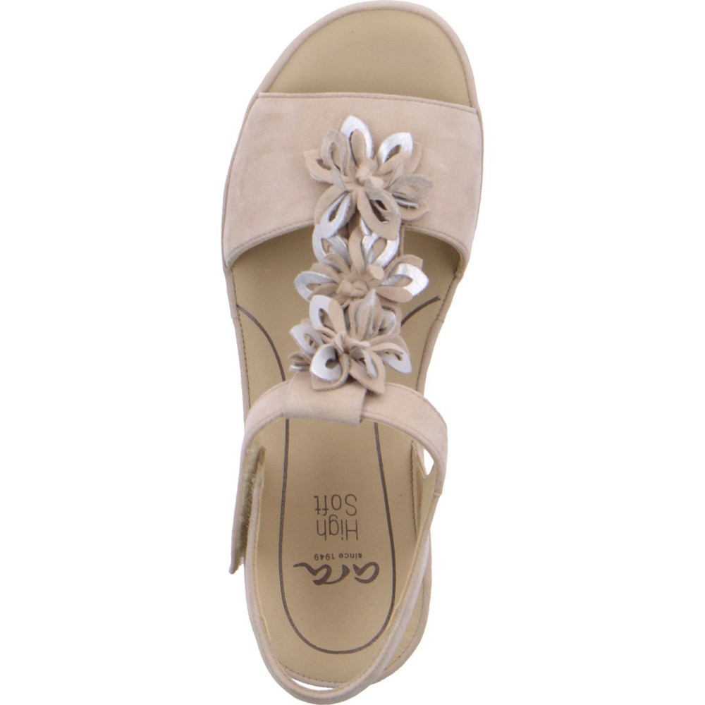 ARA Capri Sandaler Dame Beige | OD4310895