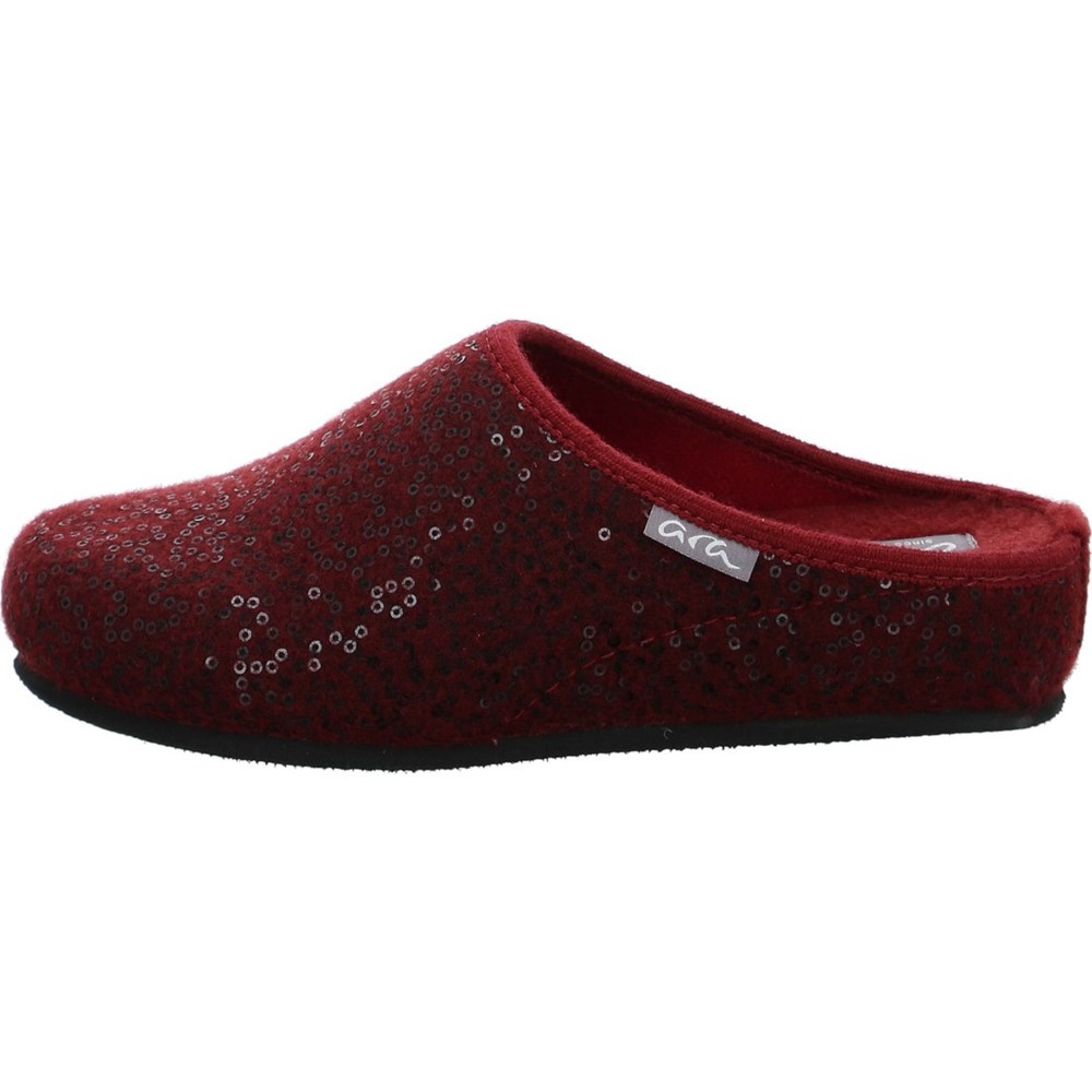 ARA Cosy Tøfler Dame Rød | GT1497835