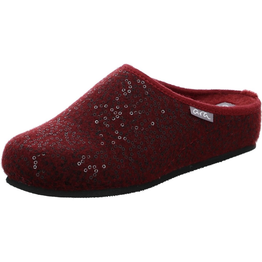 ARA Cosy Tøfler Dame Rød | GT1497835