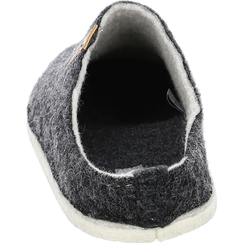 ARA Cosy anthracite Tøfler Dame Grå | LO5187236