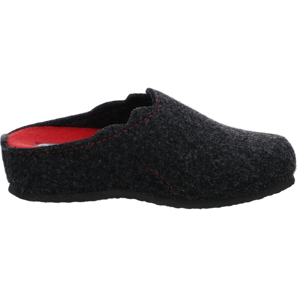 ARA Cosy anthracite Tøfler Dame Grå | QU5387620