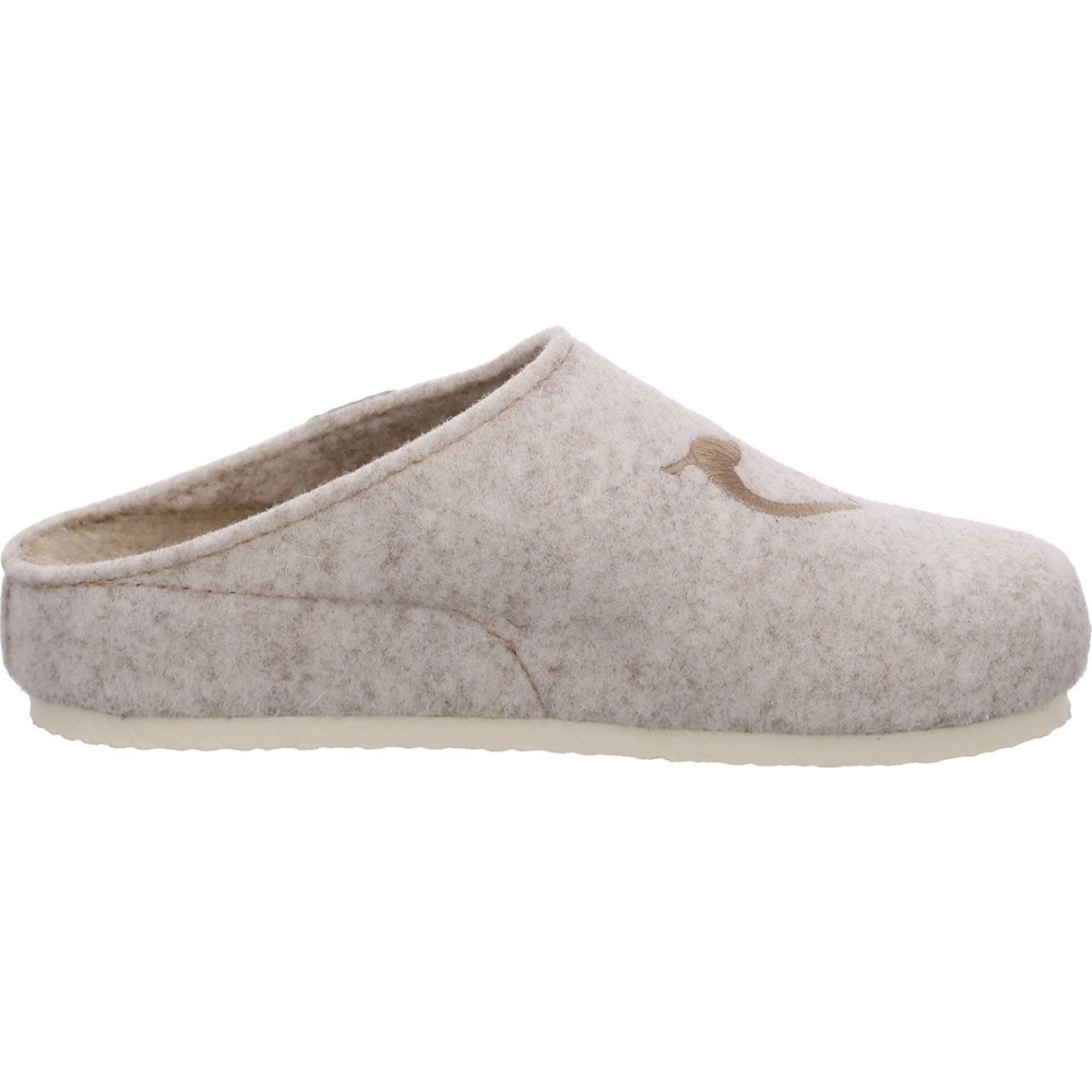 ARA Cosy creme Tøfler Dame Hvite | DO2793856