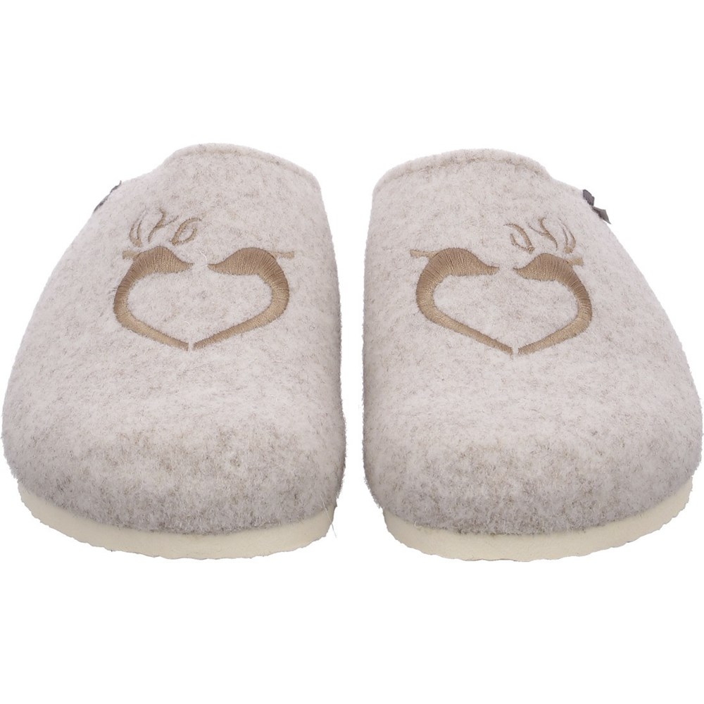 ARA Cosy creme Tøfler Dame Hvite | DO2793856