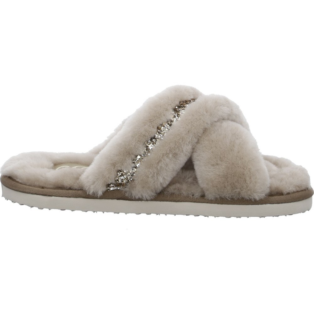 ARA Cosy taupe Tøfler Dame Beige | OE1478902