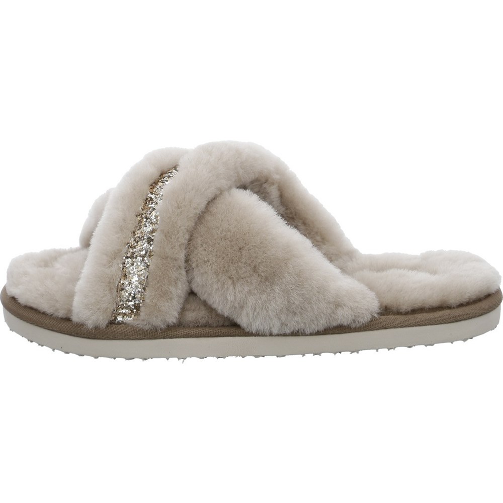 ARA Cosy taupe Tøfler Dame Beige | OE1478902