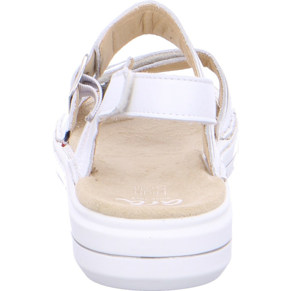 ARA Courtyard Sandaler Dame Hvite | QW9250146