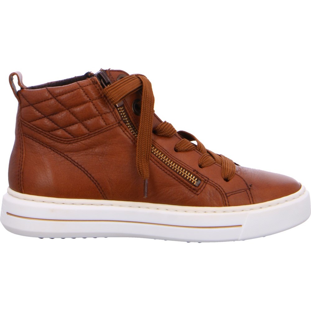 ARA Courtyard cognac Joggesko Dame Brune | ZO1547892