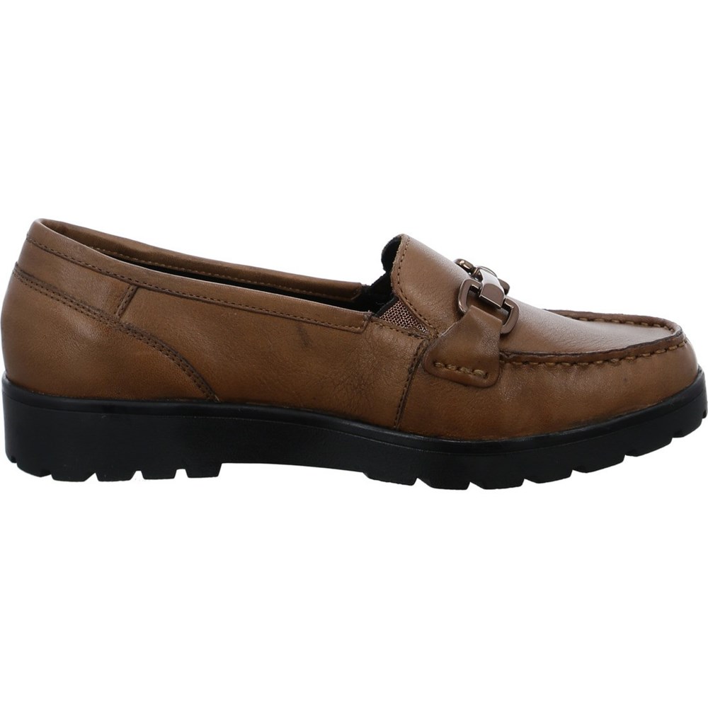 ARA Dallas nuts Loafers Dame Brune | DU3106487