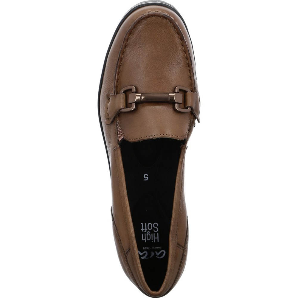 ARA Dallas nuts Loafers Dame Brune | DU3106487