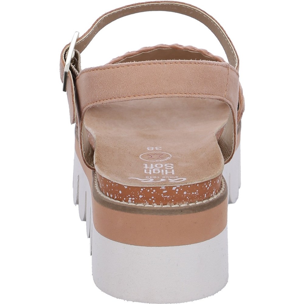 ARA Florenz peach Sandaler Dame Rød | XW8023951