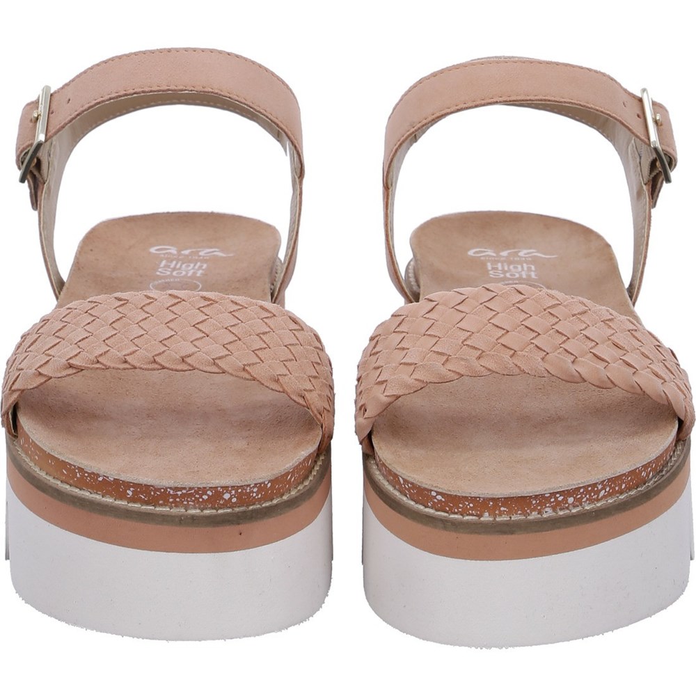 ARA Florenz peach Sandaler Dame Rød | XW8023951