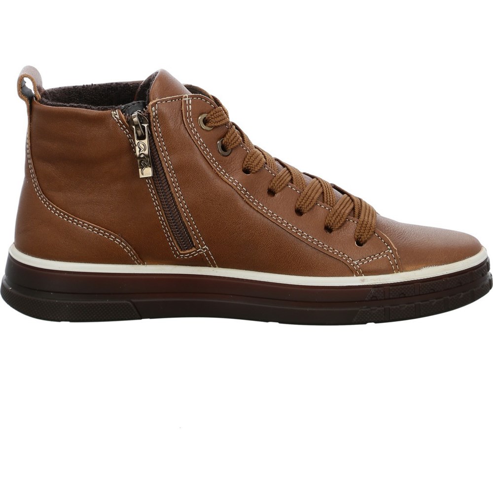 ARA Frisco cognac Joggesko Dame Brune | FL0592781