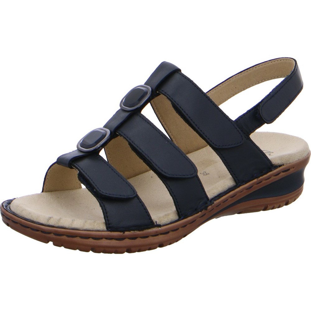 ARA Hawaii Sandaler Dame Blå | QK3417298