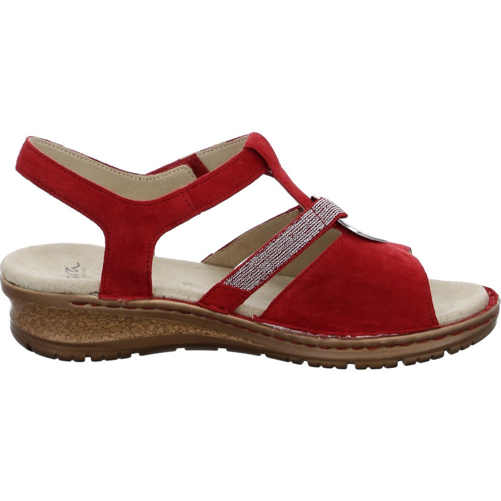 ARA Hawaii flame Sandaler Dame Rød | WO4137985