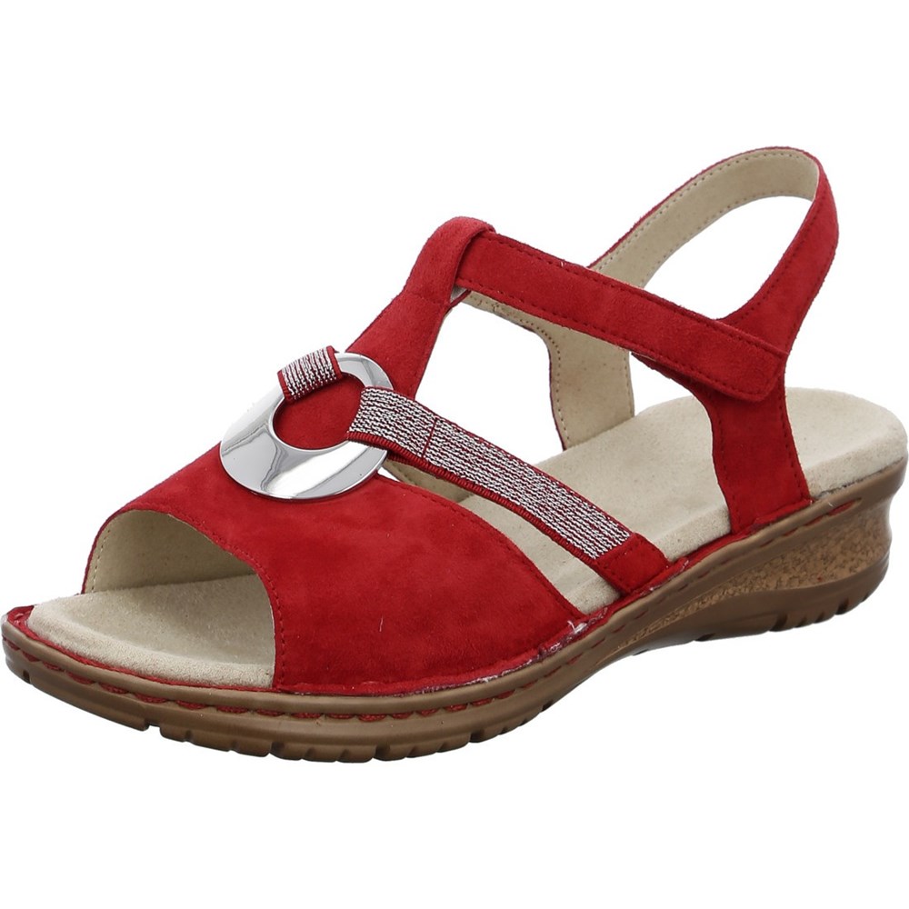 ARA Hawaii flame Sandaler Dame Rød | WO4137985