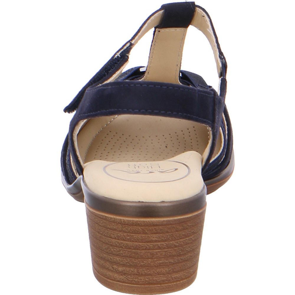 ARA Heeledals Lugano Sandaler Dame Blå | ZU4175982