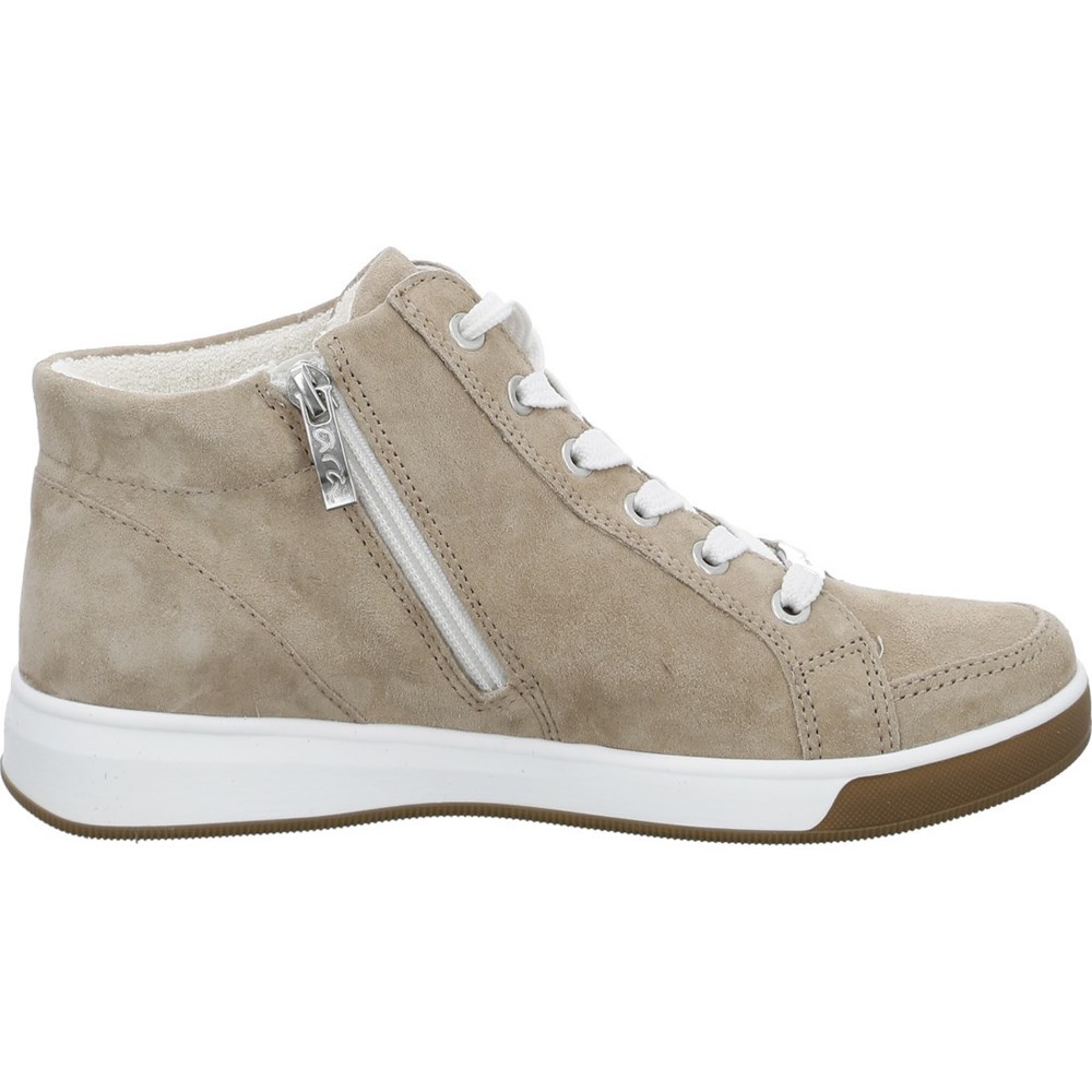 ARA High top Rom Ankelstøvletter Dame Beige | FS5326741